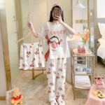 3 Pcs Tigger Cartoon Nightwear Pajama Set
