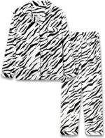 Zebra Print Pajama Set